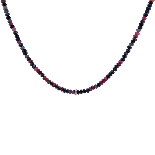 Your Majesty | Ruby, Sapphire & Diamond Necklace