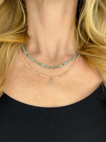 Green Without Envy | Emerald & Diamond Necklace