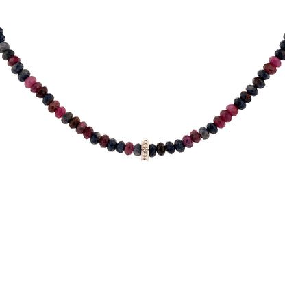 Your Majesty | Ruby, Sapphire & Diamond Necklace