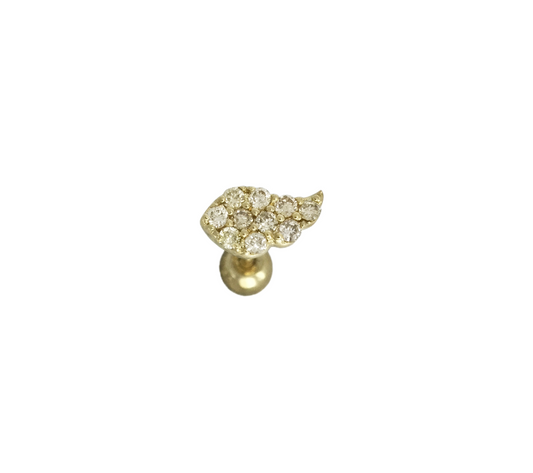 Heaven's Calling | Diamond Barbell Stud