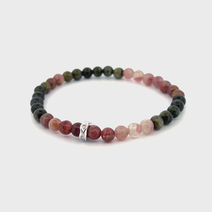 Watourmelon | Tourmaline & Diamond Bracelet